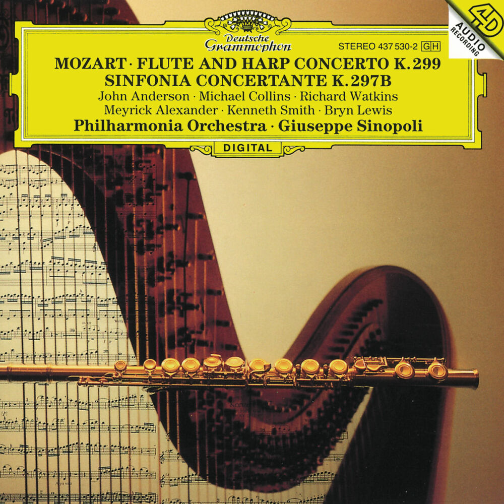 Picture of Mozart: Flute & Harp Concerto K.299; Sinfonia concertante K.297b