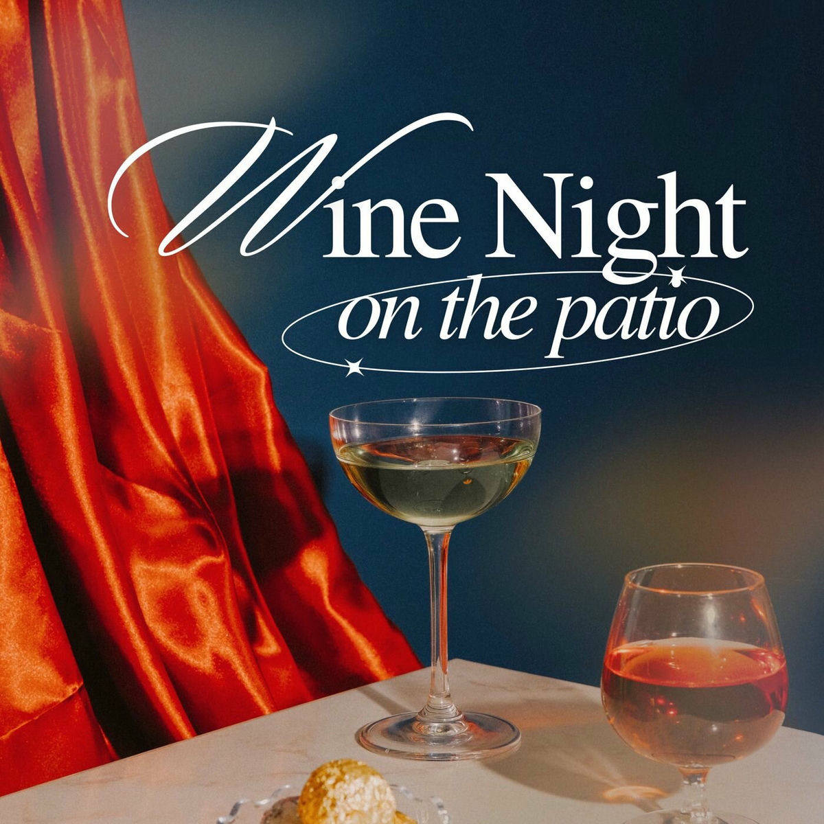 Album cover of wine night on the patio