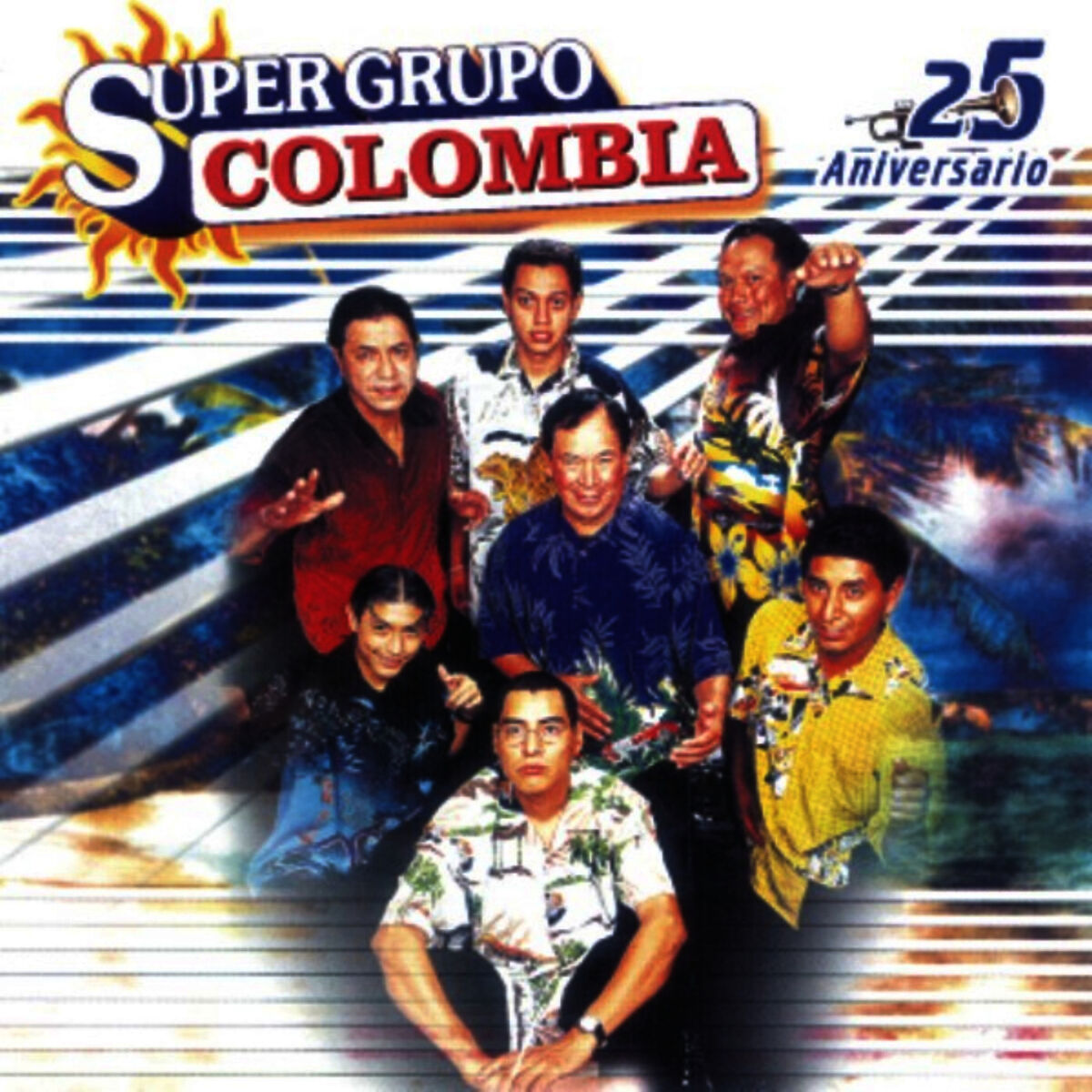 Album cover of Super Grupo Colombia - 25 Aniversario