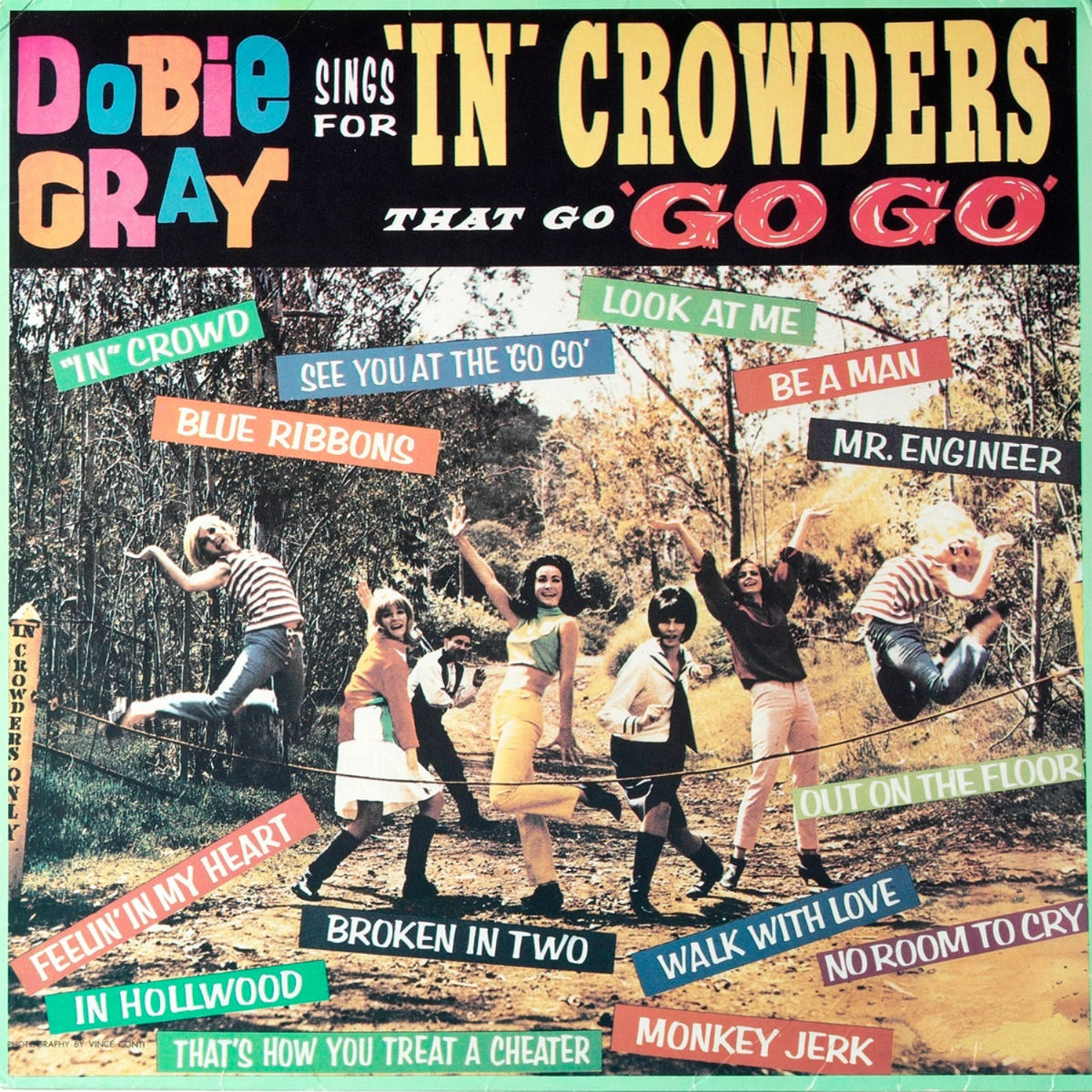 Album cover of Dobie Gray Sings For 'In' Crowders that go 'Go Go'