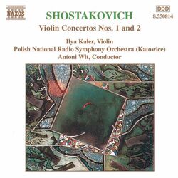 Cover of Shostakovich: Violin Concertos Nos. 1 and 2