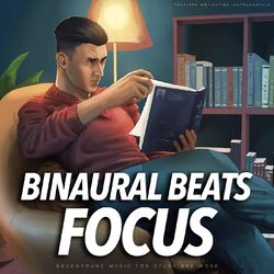 Cover of Binaural Beats Focus (Background Music for Study and Work)