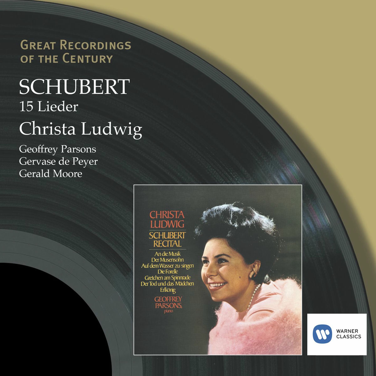 Album cover of Schubert: 15 Lieder