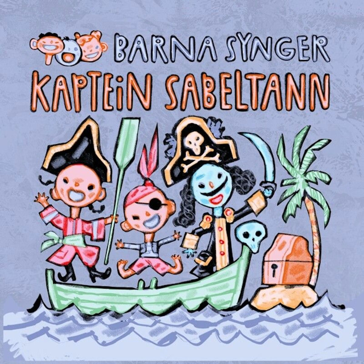 Album cover of Barna Synger Kaptein Sabeltann