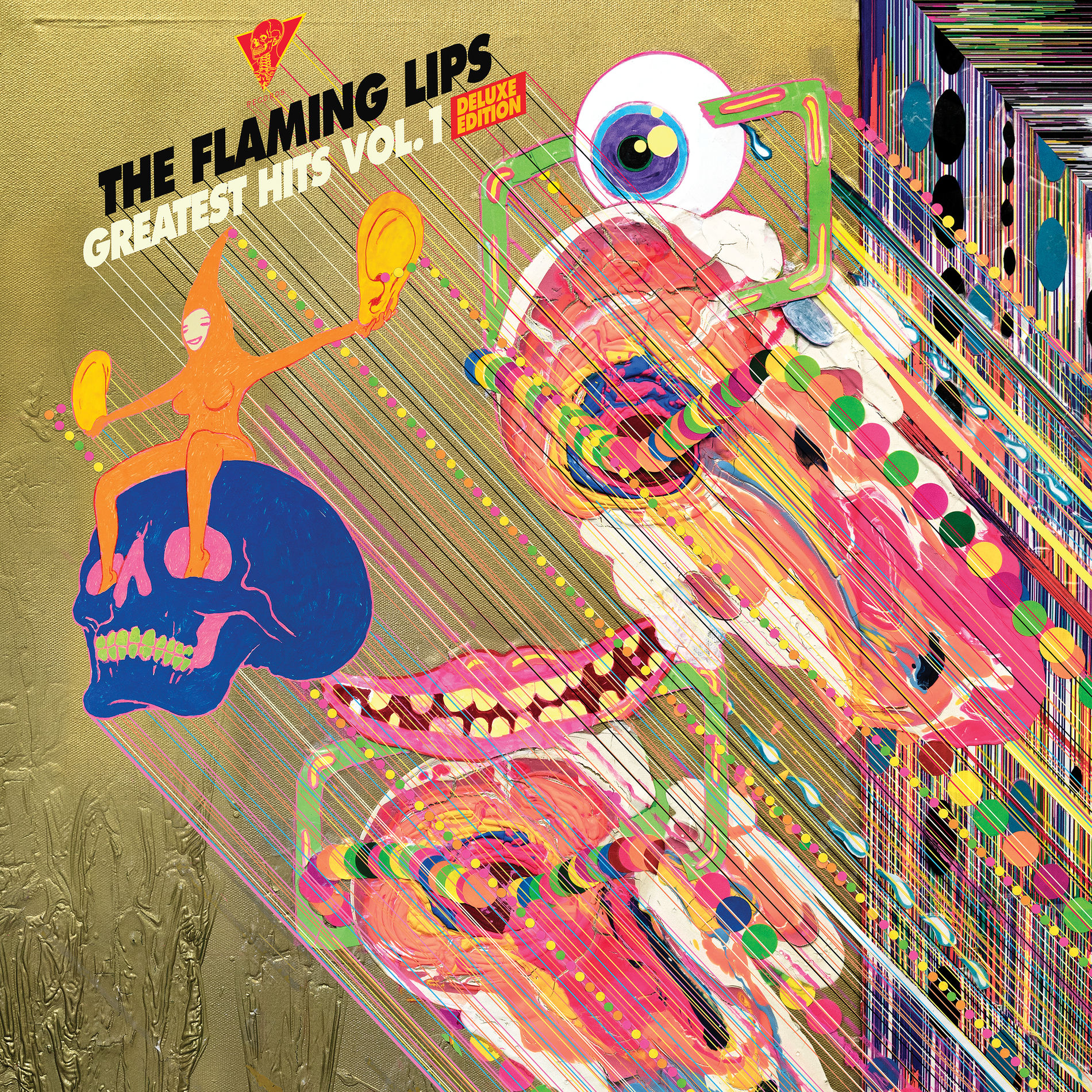 【激レア】FLAMING LIPS 1994年ライブポスター オリジナル The Flaming Lips - Greatest Hits, Vol. 1 (Deluxe Edition