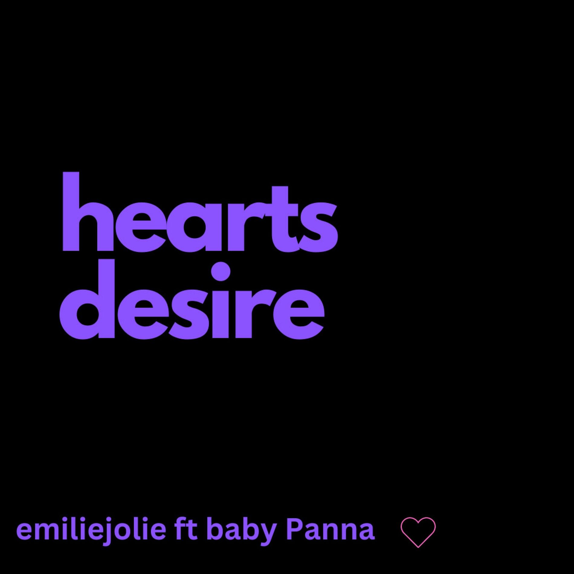 Album cover of hearts desire (feat. Baby Panna)