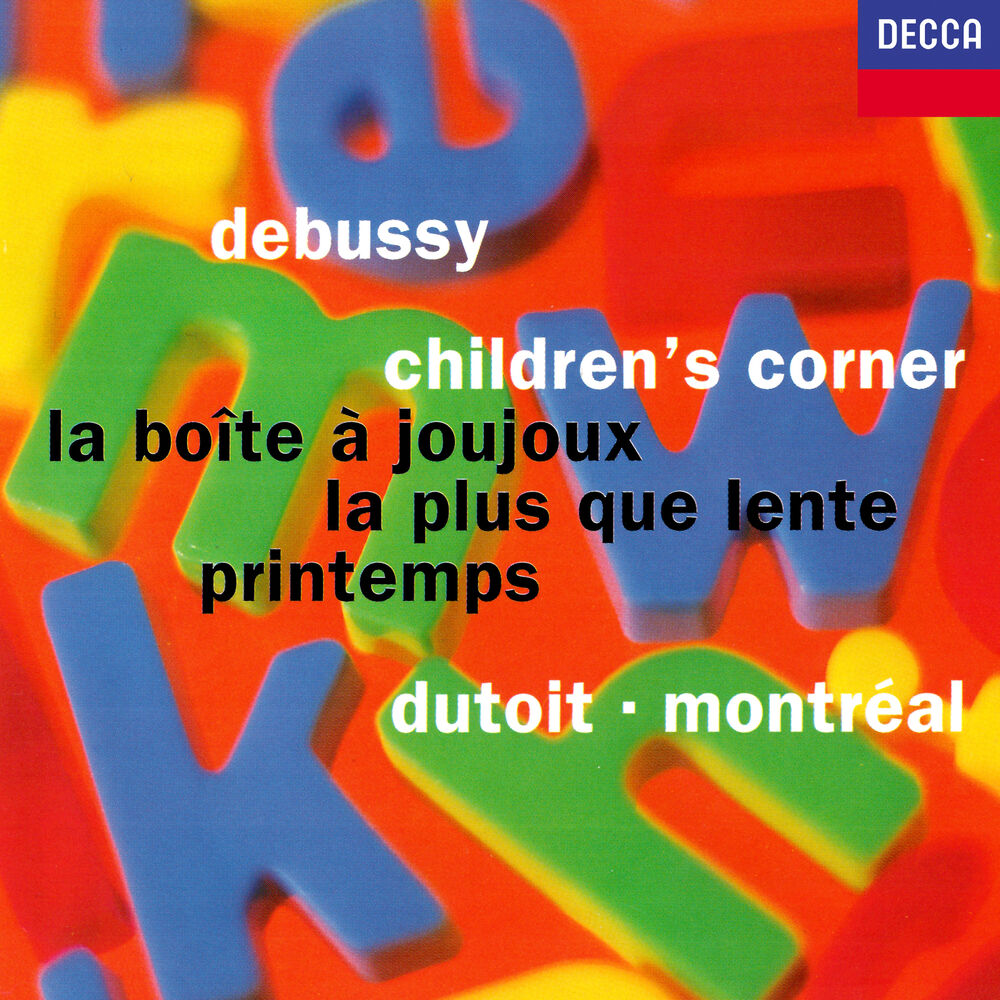Picture of Debussy: Children's Corner; La boîte à joujoux; Printemps; La plus que lente