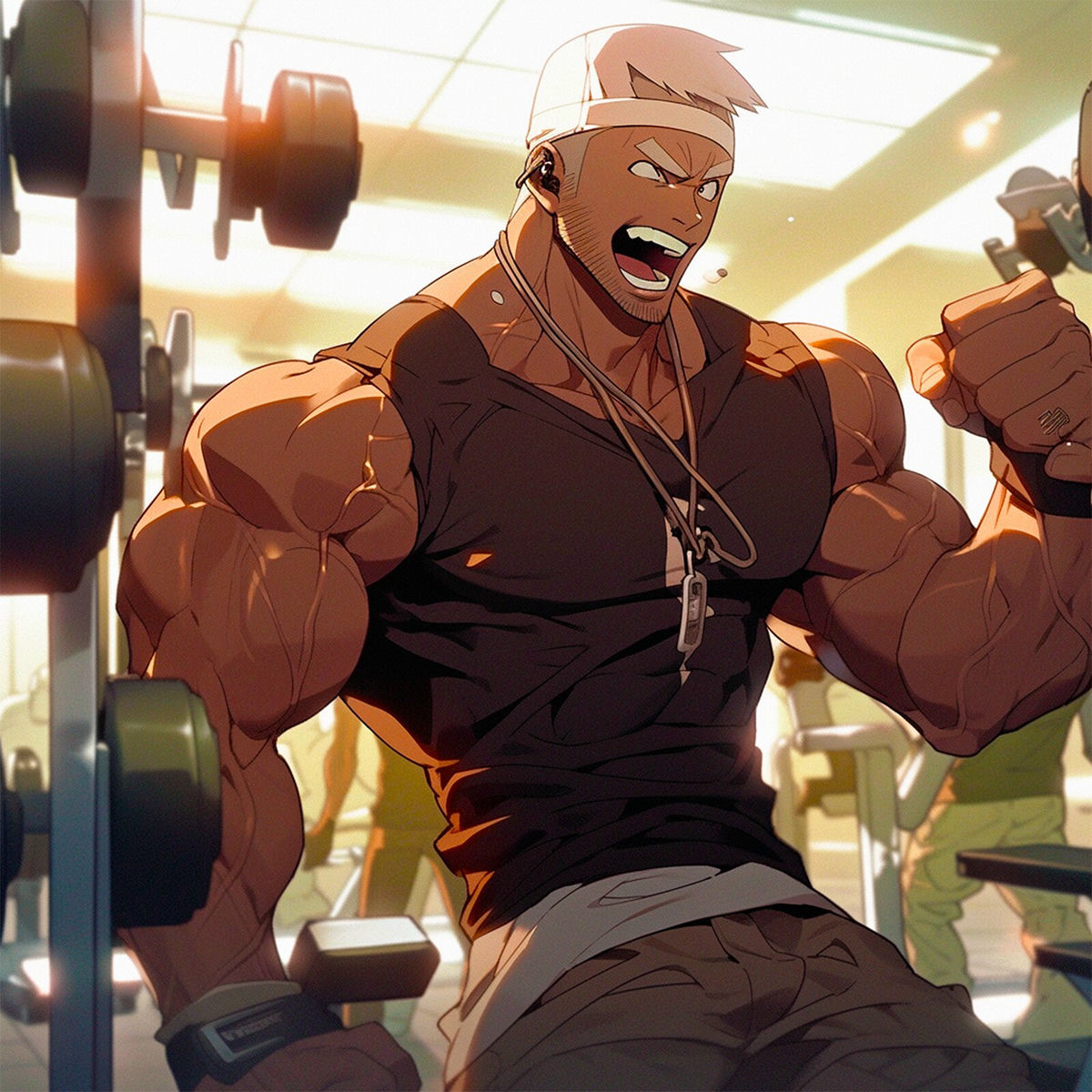 ☆韓国の人気☆【WOOALONG】☆Flor logo cutting gym sac.k☆ preview-
