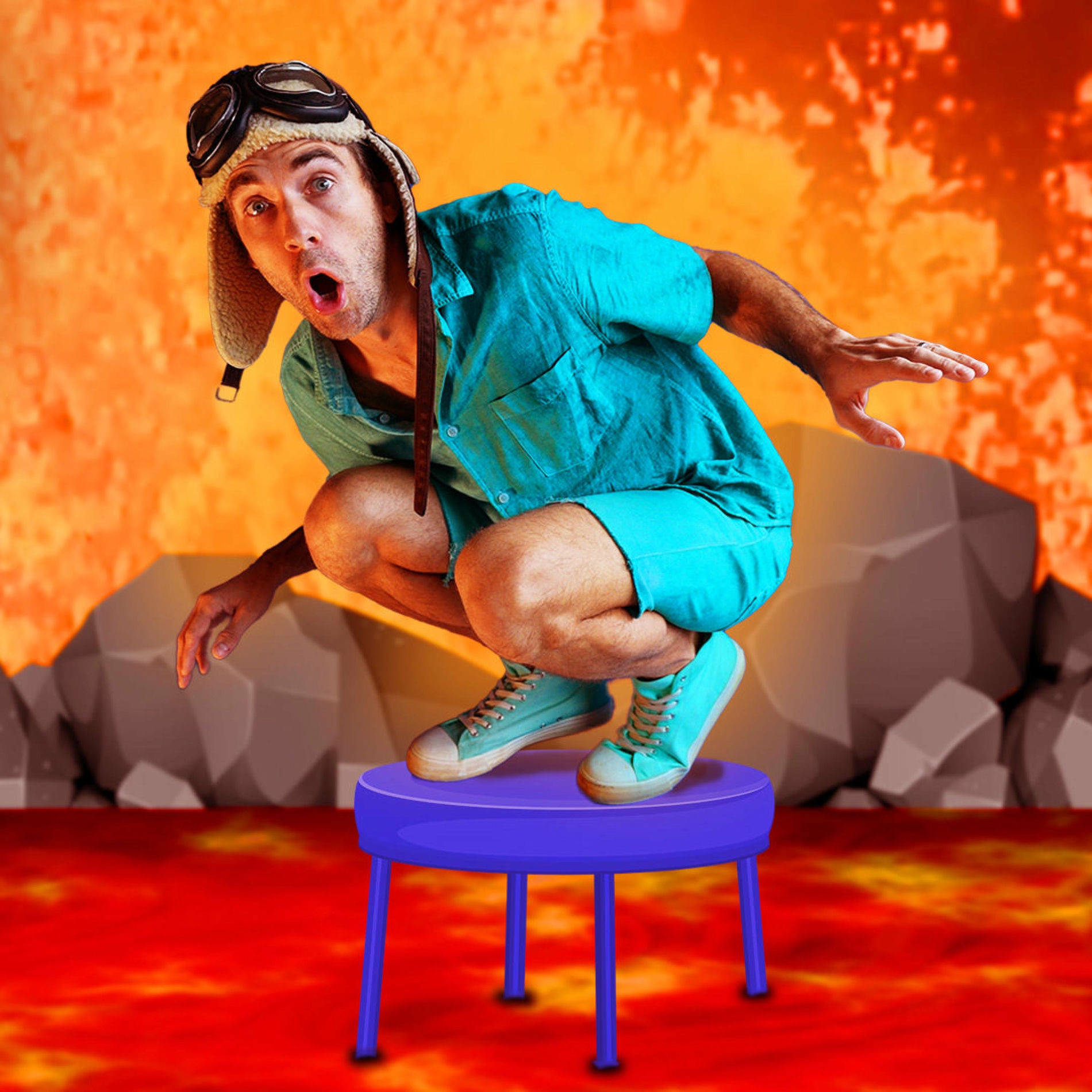 Album cover of The Floor is Lava Dance
