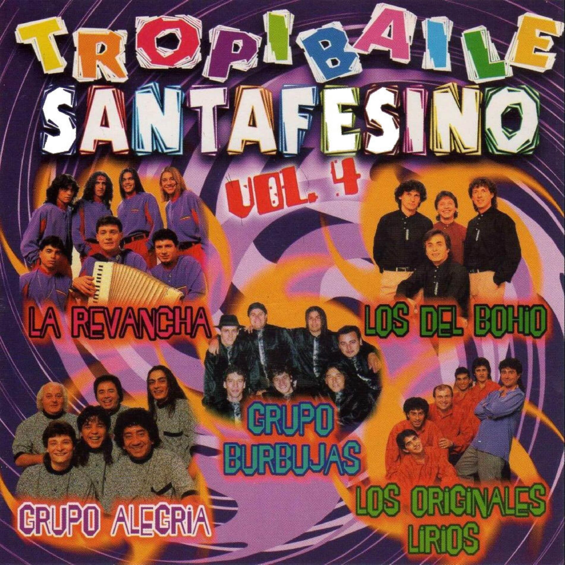 Album cover of Tropibaile Santafesino Vol. 4