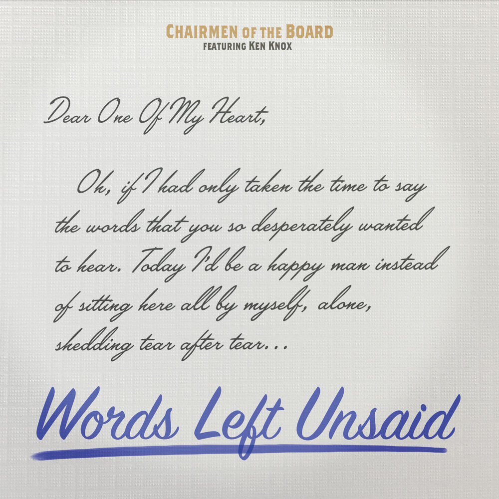 Picture of Words Left Unsaid (feat. Ken Knox)