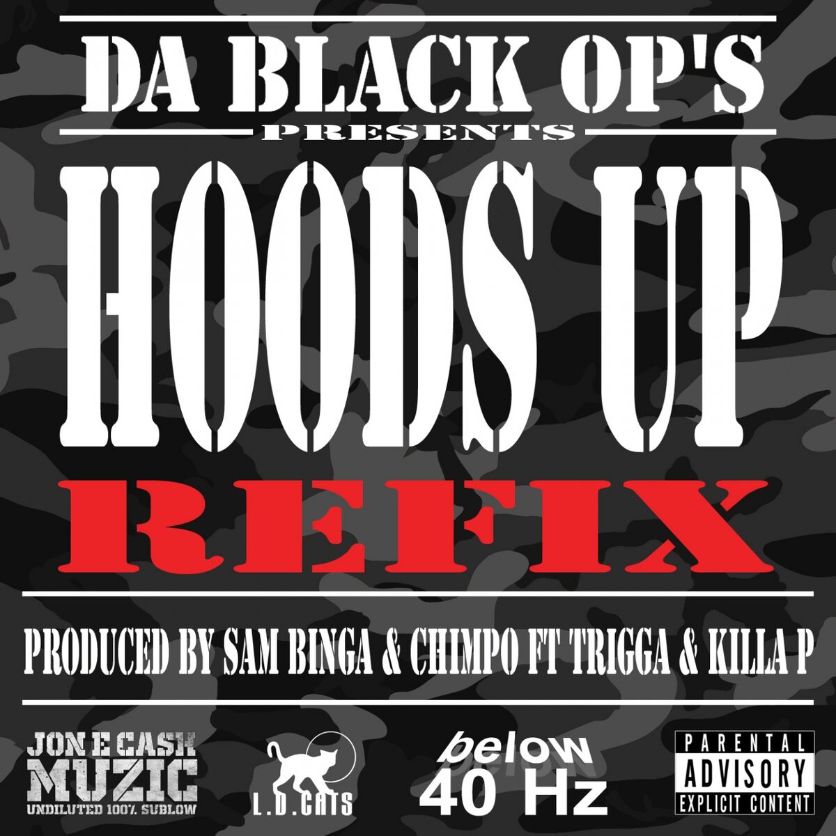 Album cover of Hoods Up Refix