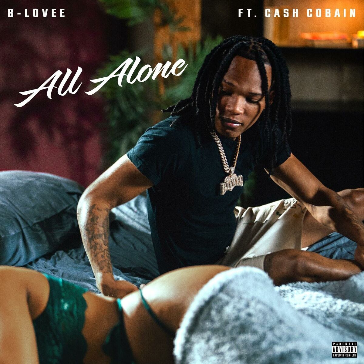 Album cover of All Alone (feat. Cash Cobain)