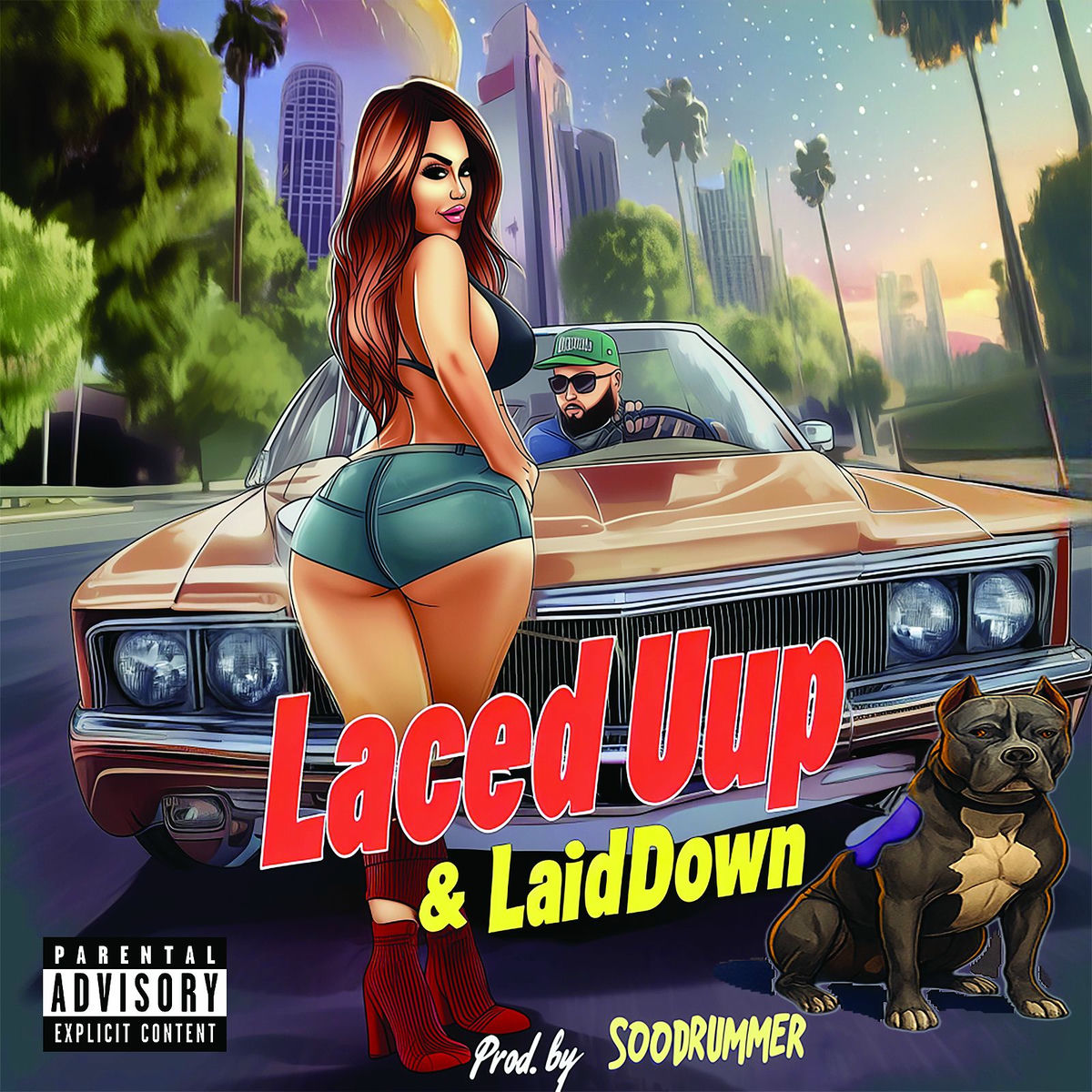 Album cover of Laced Uup and Laid Down