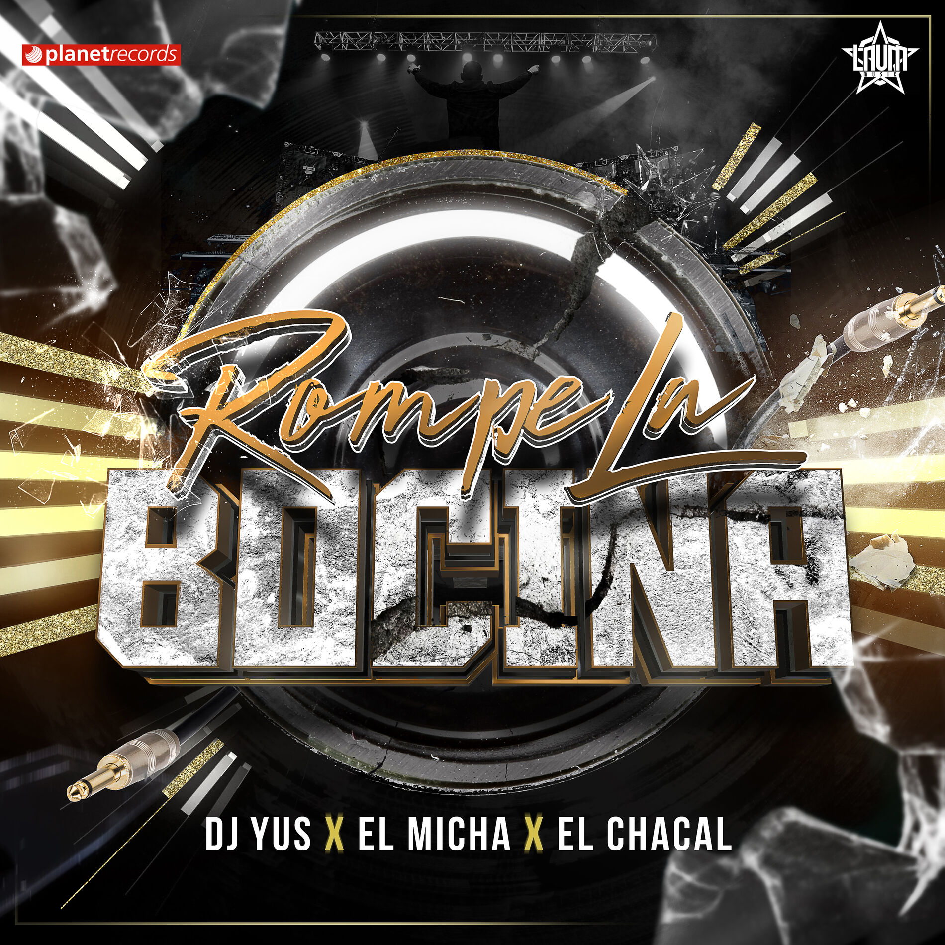 Album cover of Rompe La Bocina (with El Micha & El Chacal)