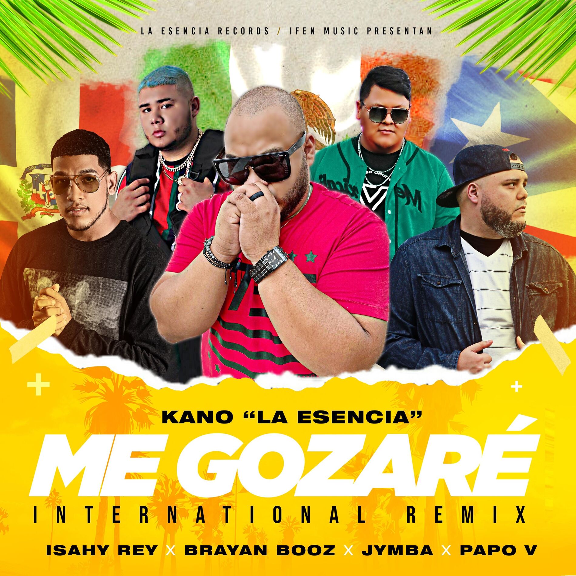 Album cover of Me Gozare (feat. Brayan Booz, Papo V, Jymba & Isahy Rey)