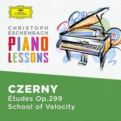 Cover of Piano Lessons - Czerny: 40 Etudes, Op. 299 The School of Velocity