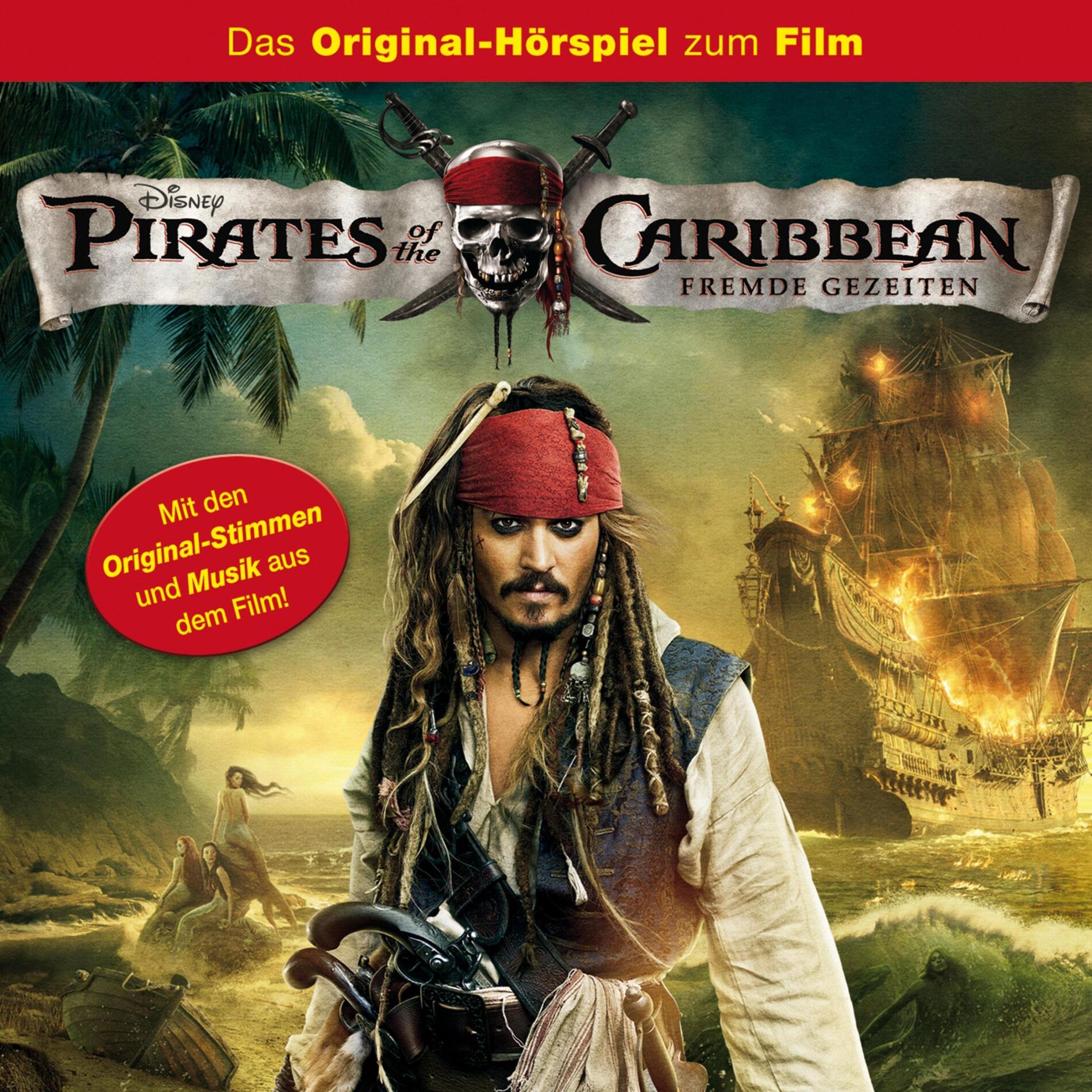 Album cover of Pirates of the Caribbean - Fremde Gezeiten (Hörspiel zum Kinofilm)