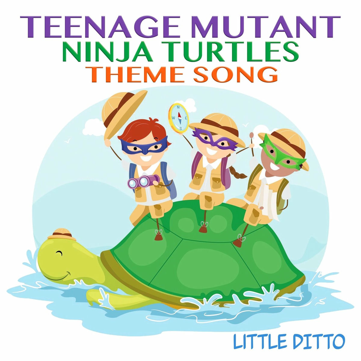 Album cover of Teenage Mutant Ninja Turtles Theme Song