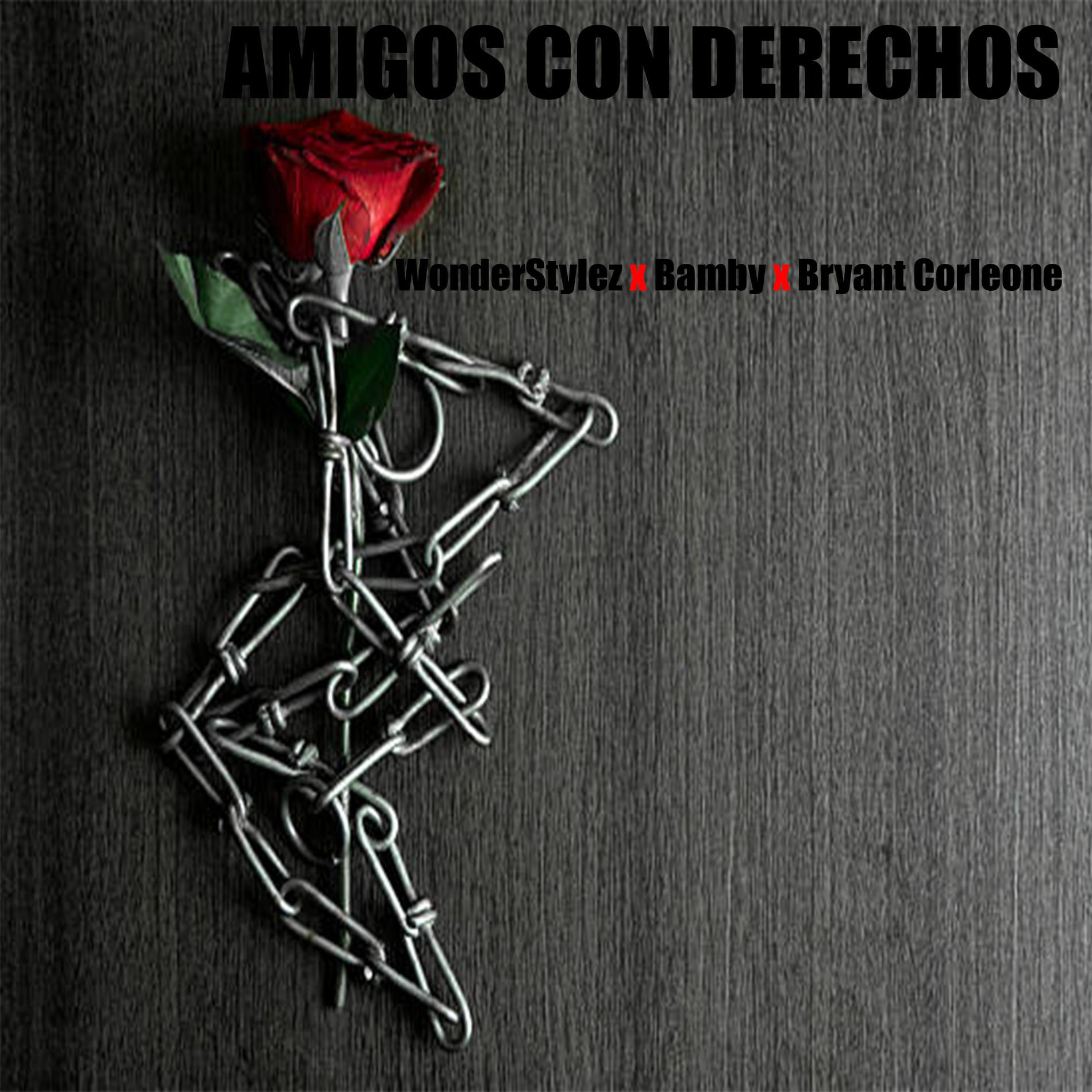 Album cover of Amigos con derechos (feat. WonderStylez, Bamby & Bryant Corleone)