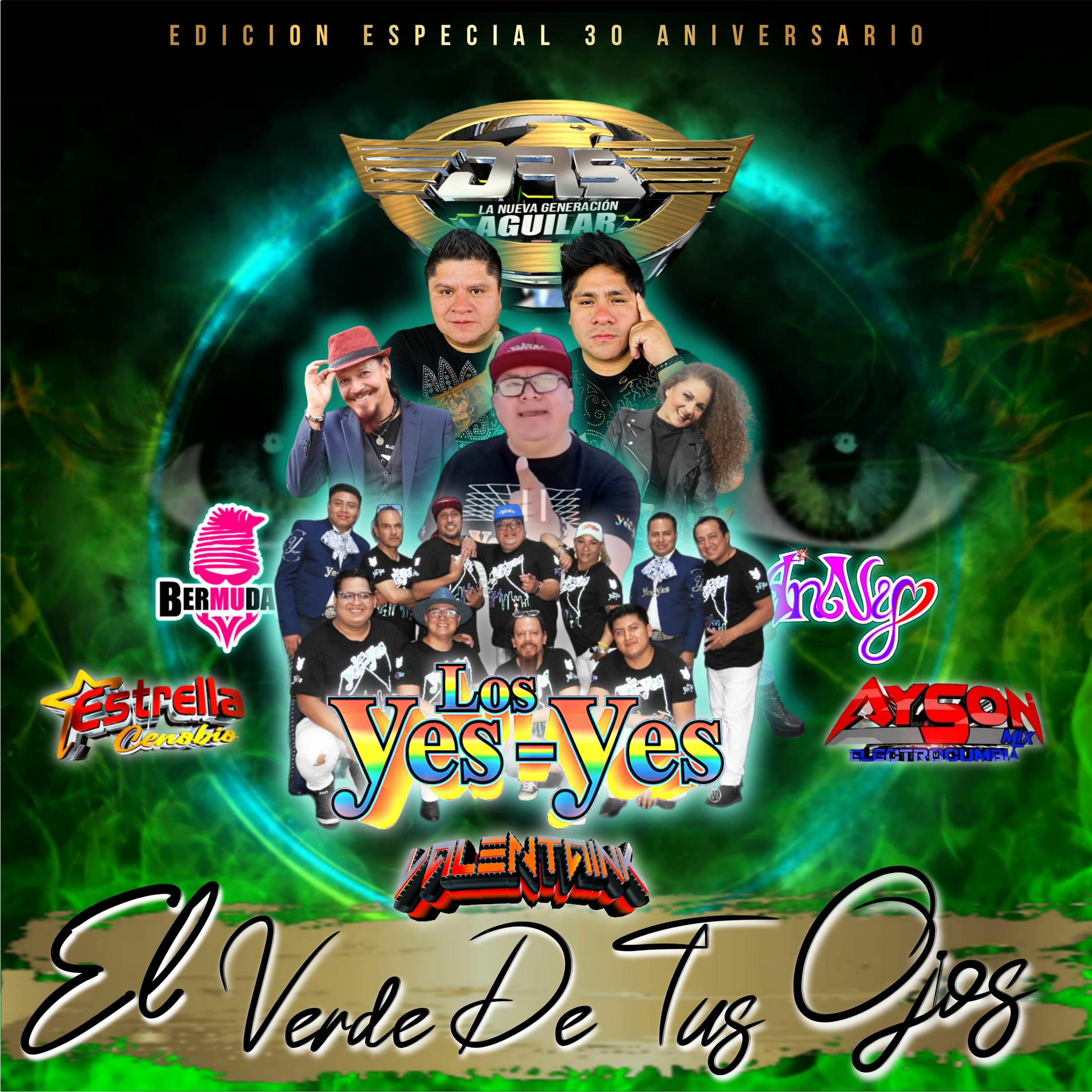Album cover of El Verde De Tus Ojos Cumbia Electronica