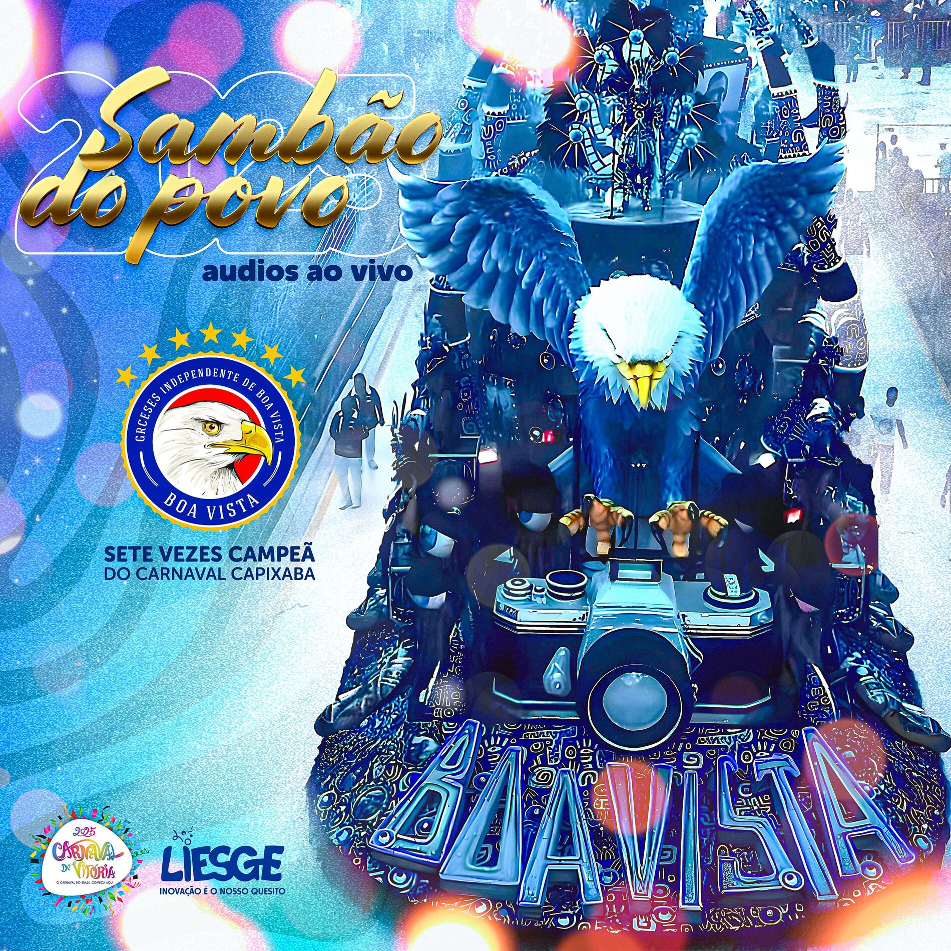 Album cover of Sambão do Povo (Carnaval de Vitória 2025) (Ao Vivo)