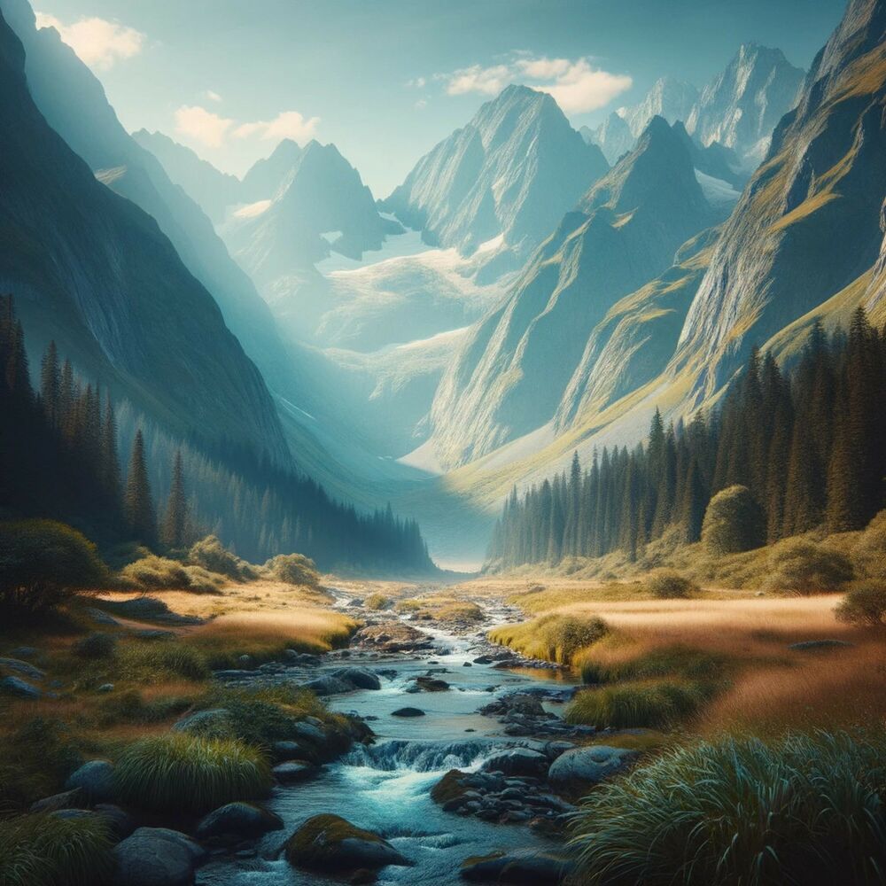 Picture of Mountain Echoes: Nature's Unspoiled Music