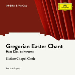 Cover of Haec Dies, col versetto confitemini di Pasqua (Gregorian Chant)