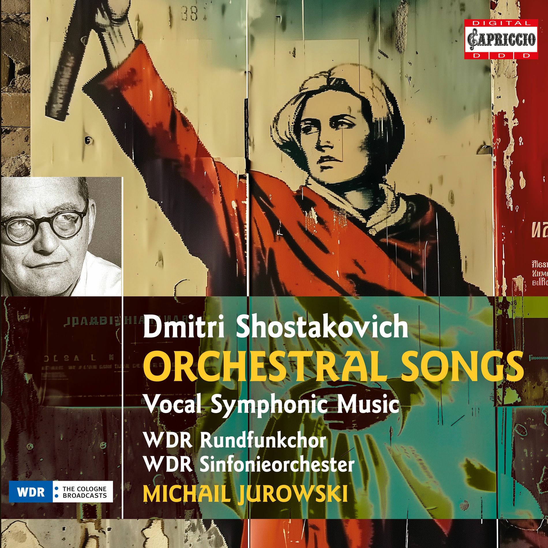 Album cover of Shostakovich: Orchestral Songs & Vocal Symphonic Music