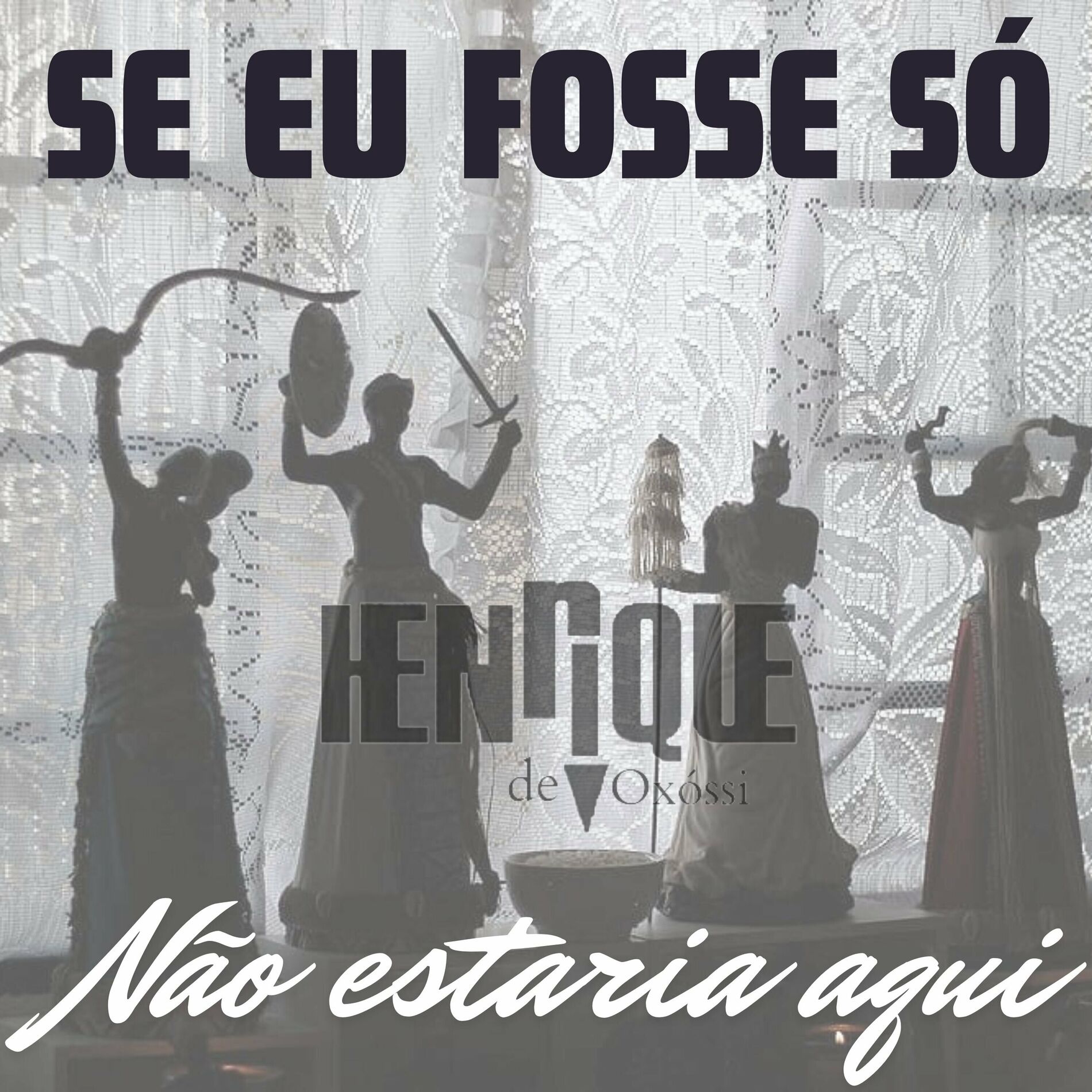 Album cover of Se eu fosse só, não estaria aqui
