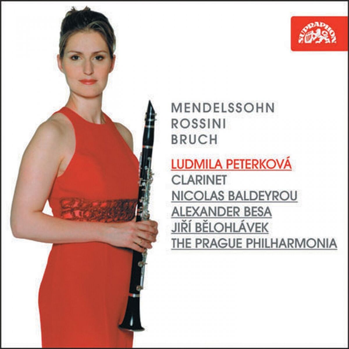 Album cover of Mendelssohn, Rossini and Bruch: Works for Clarinet and Orchestra