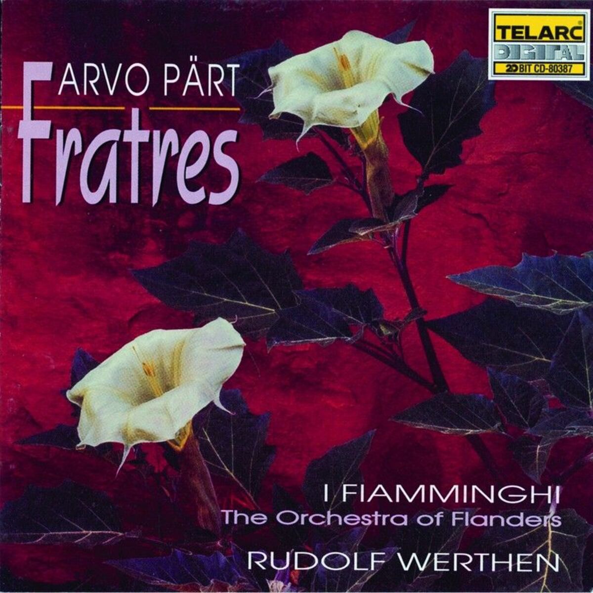 Album cover of Fratres for eight cellos
