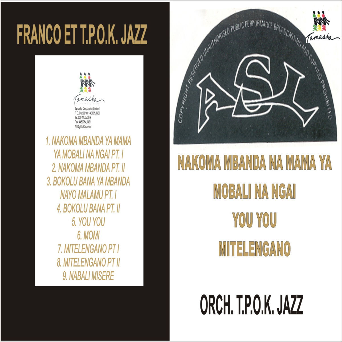 Album cover of Nakoma Mbanda Ya Mama Ya Mobali Na Ngai