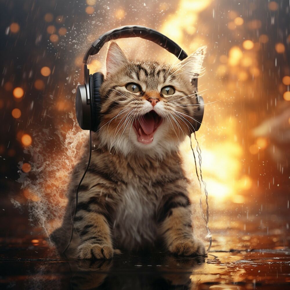 Picture of Rain Serenade: Kitty Comfort Feline Soundtracks