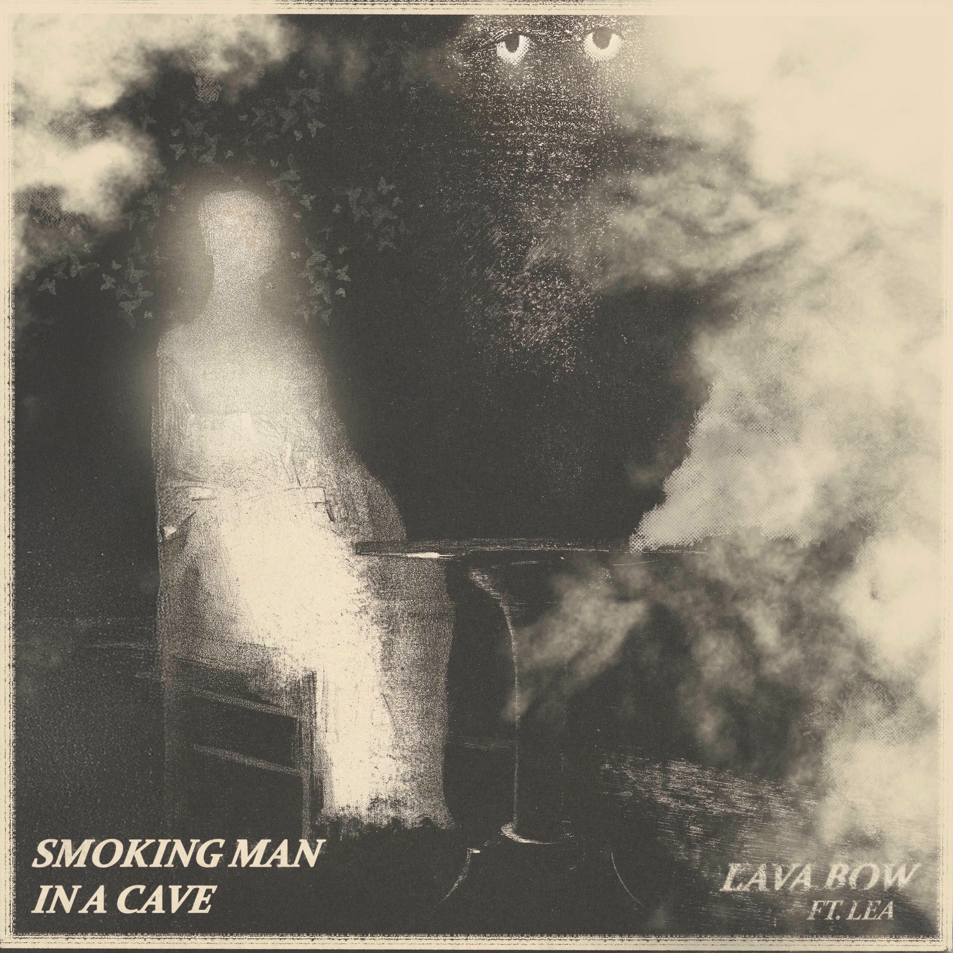 Album cover of SMOKING MAN IN A CAVE (feat. Lea)