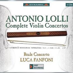 Cover of Lolli: Violin Concertos Nos. 1-9 (Complete)