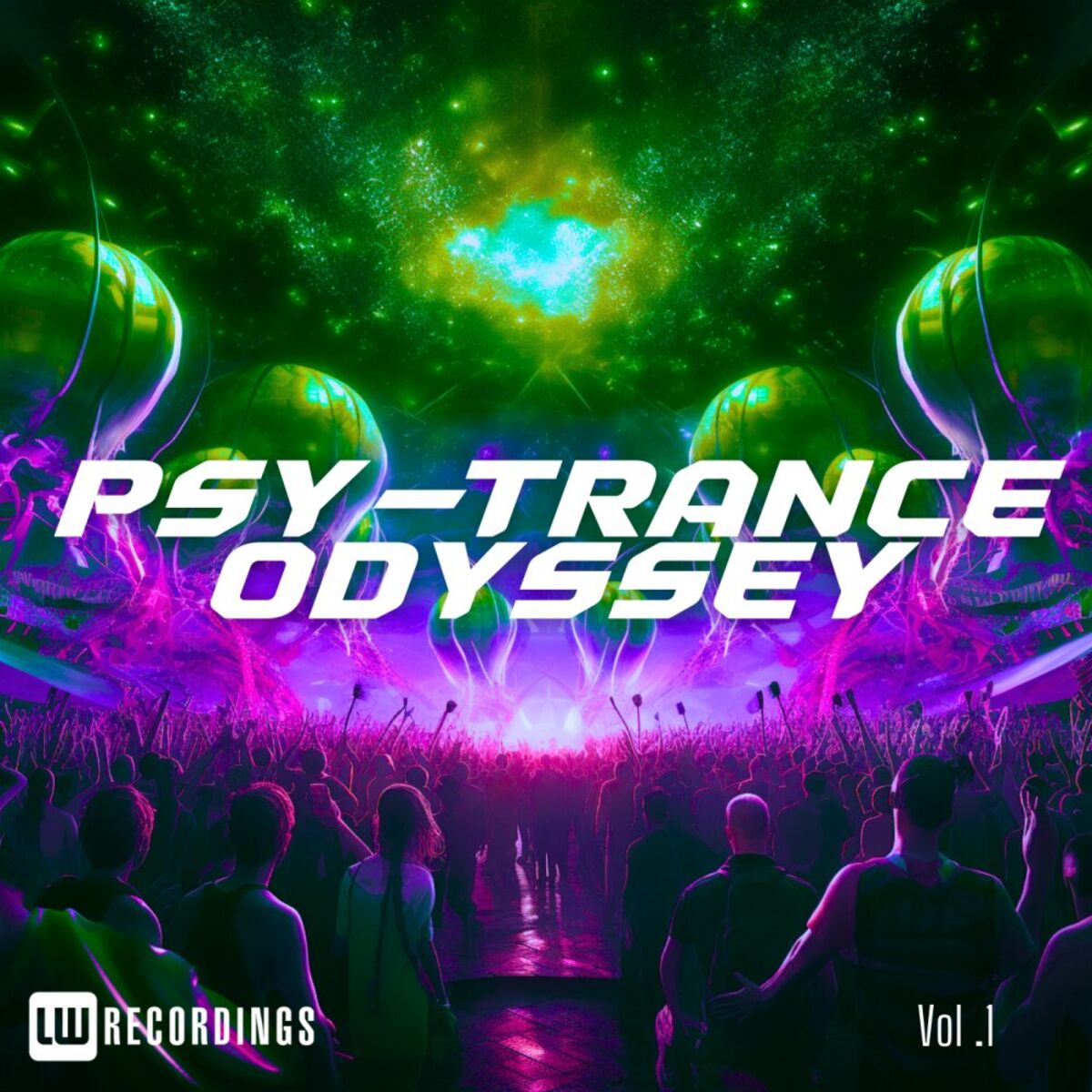 Album cover of Psy-Trance Odyssey, Vol. 01