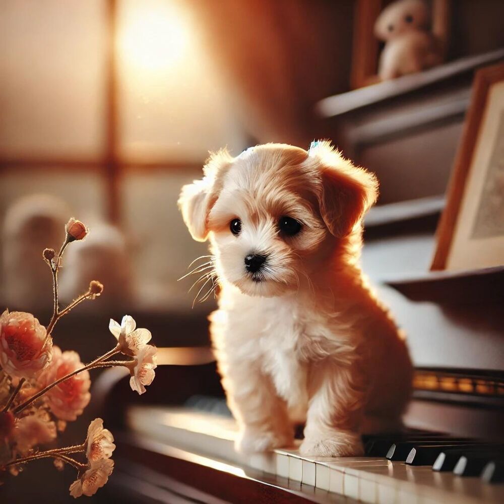Picture of Piano for Calm Dog Sleep