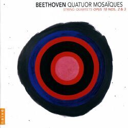 Cover of Beethoven: String Quartets Op. 18 Nos. 2 & 3