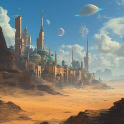Cover of The World of the Future (Remix)