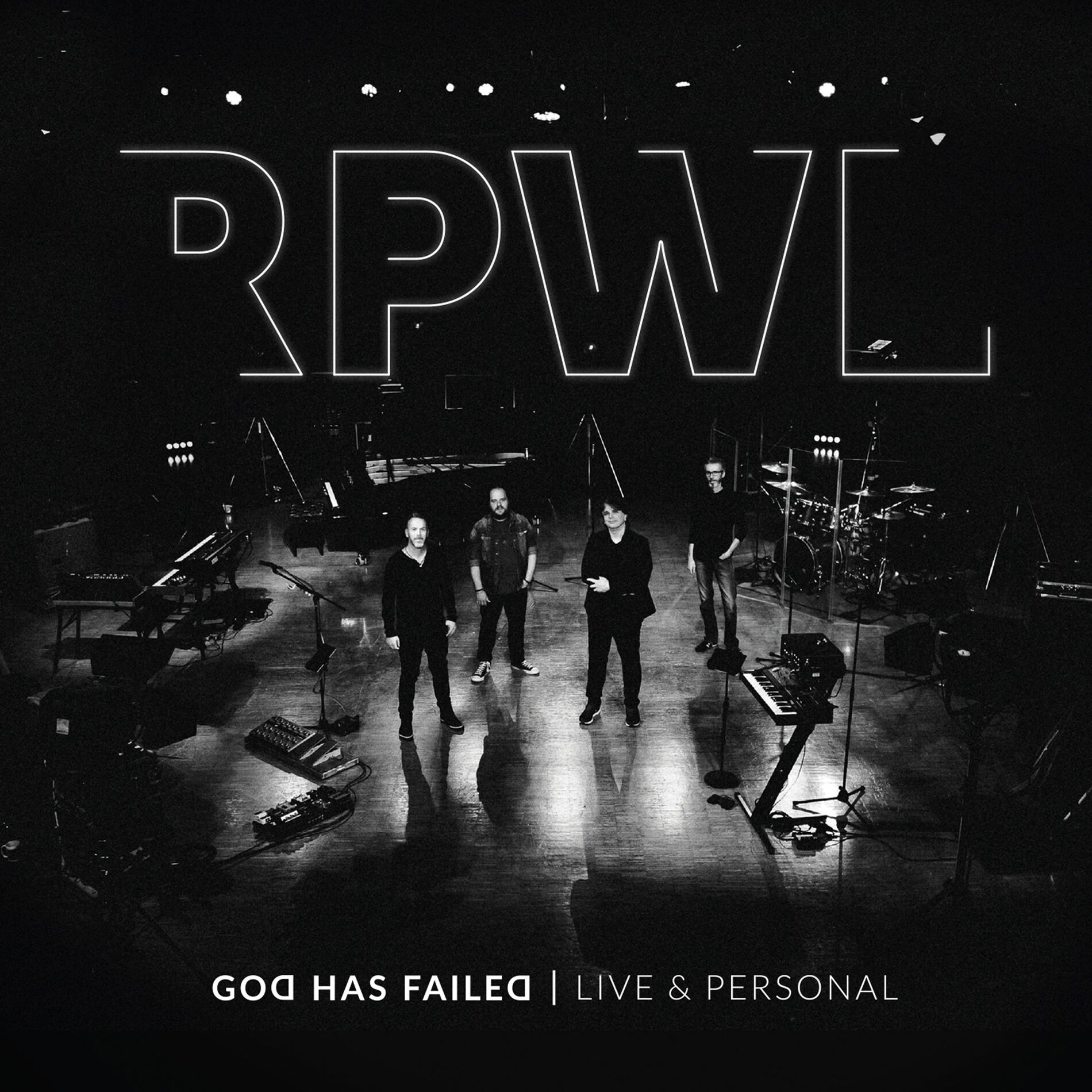 Album cover of God Has Failed - Live & Personal
