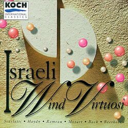Cover of Israeli Wind Virtuosi - Mozart: Quartet In B-flat, K 370; Beethoven: Duos I, Ii & Iii; Quintet In C