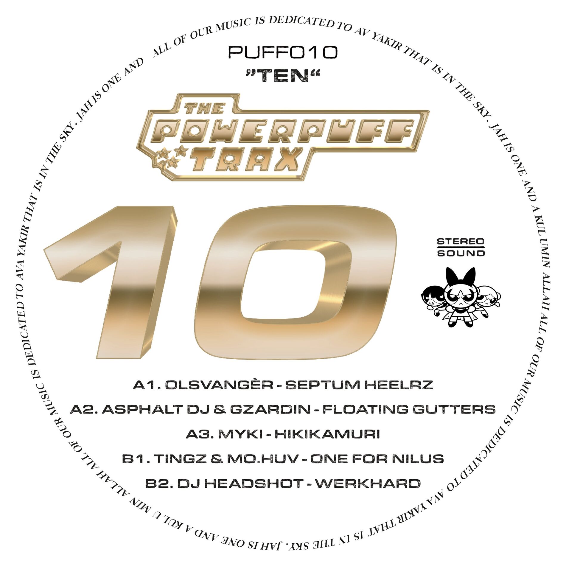 Album cover of Powerpuff Trax 10