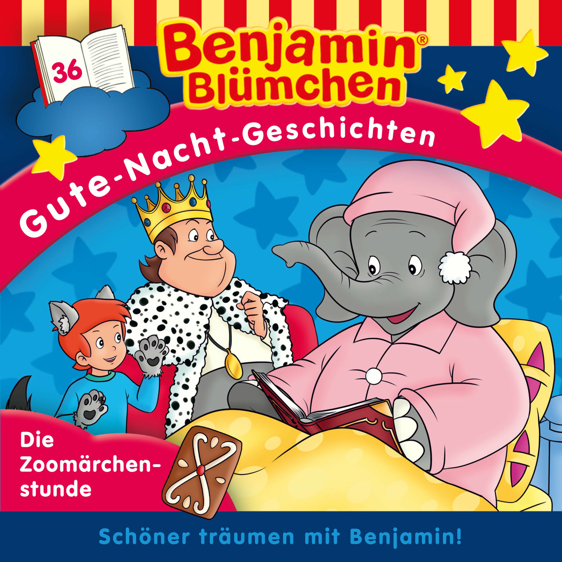 Album cover of Gute-Nacht-Geschichten - Folge 36: Die Zoomärchenstunde