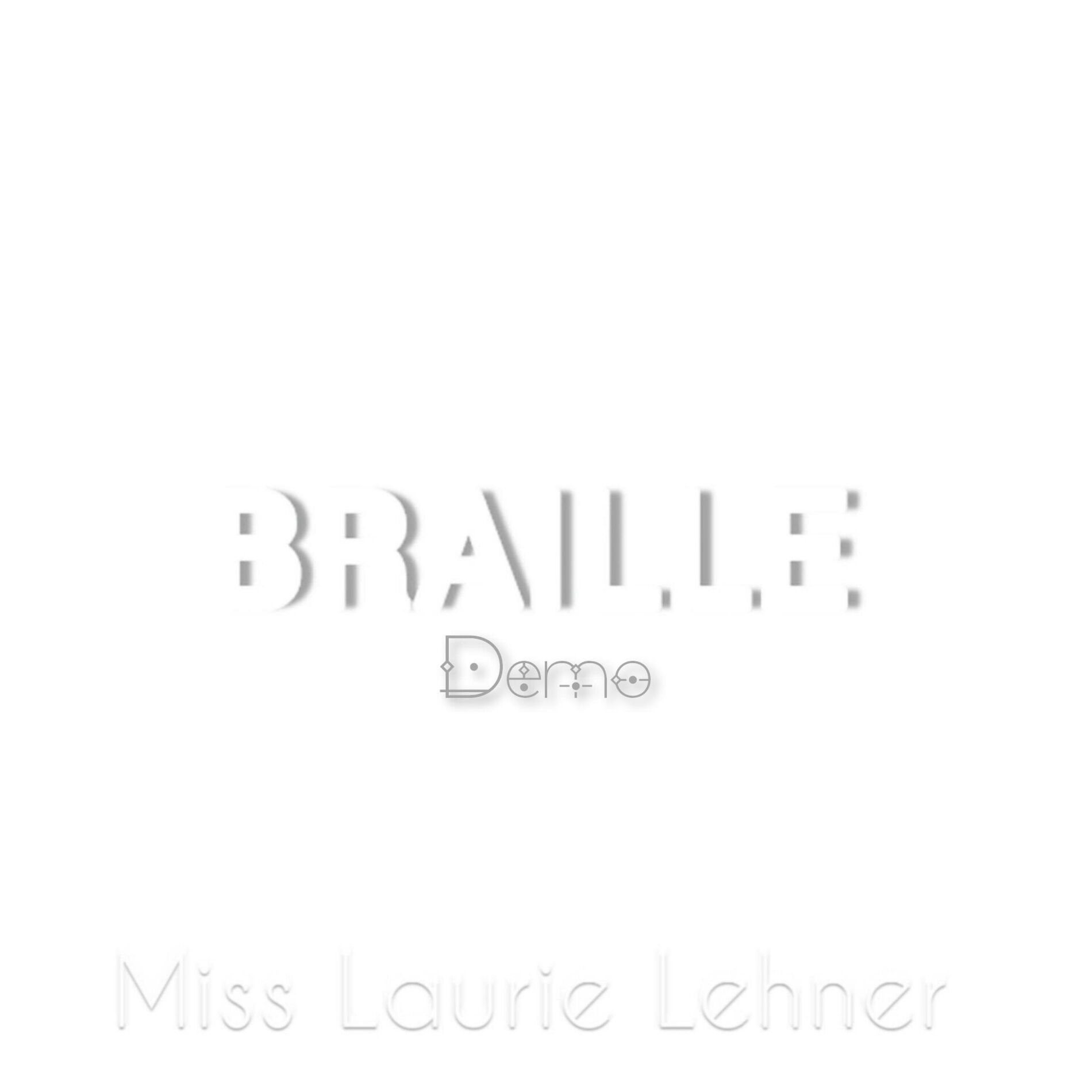 Album cover of Braille (Demo)