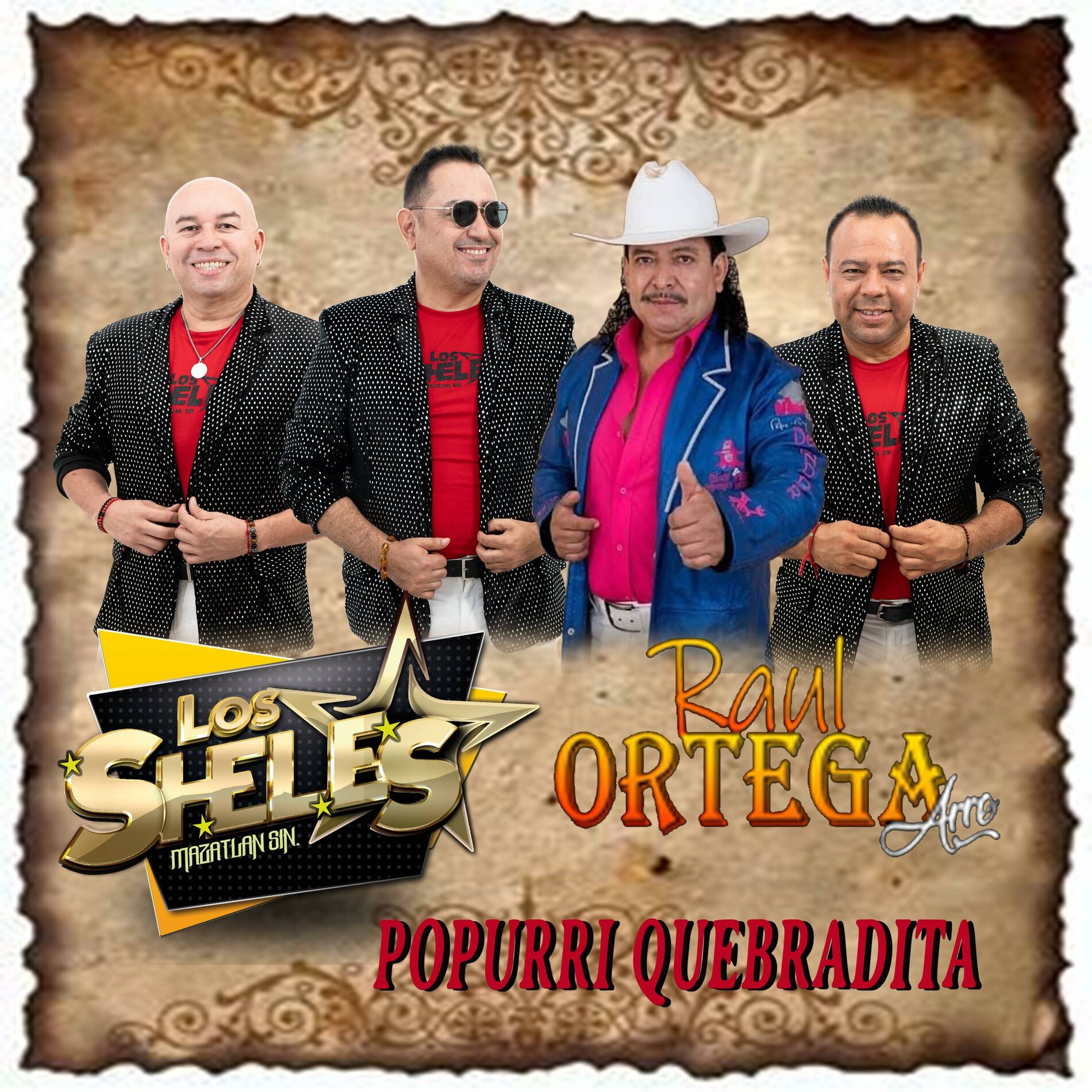 Album cover of Popurri Quebradita (feat. Raul Ortega Y Su Banda Arre)