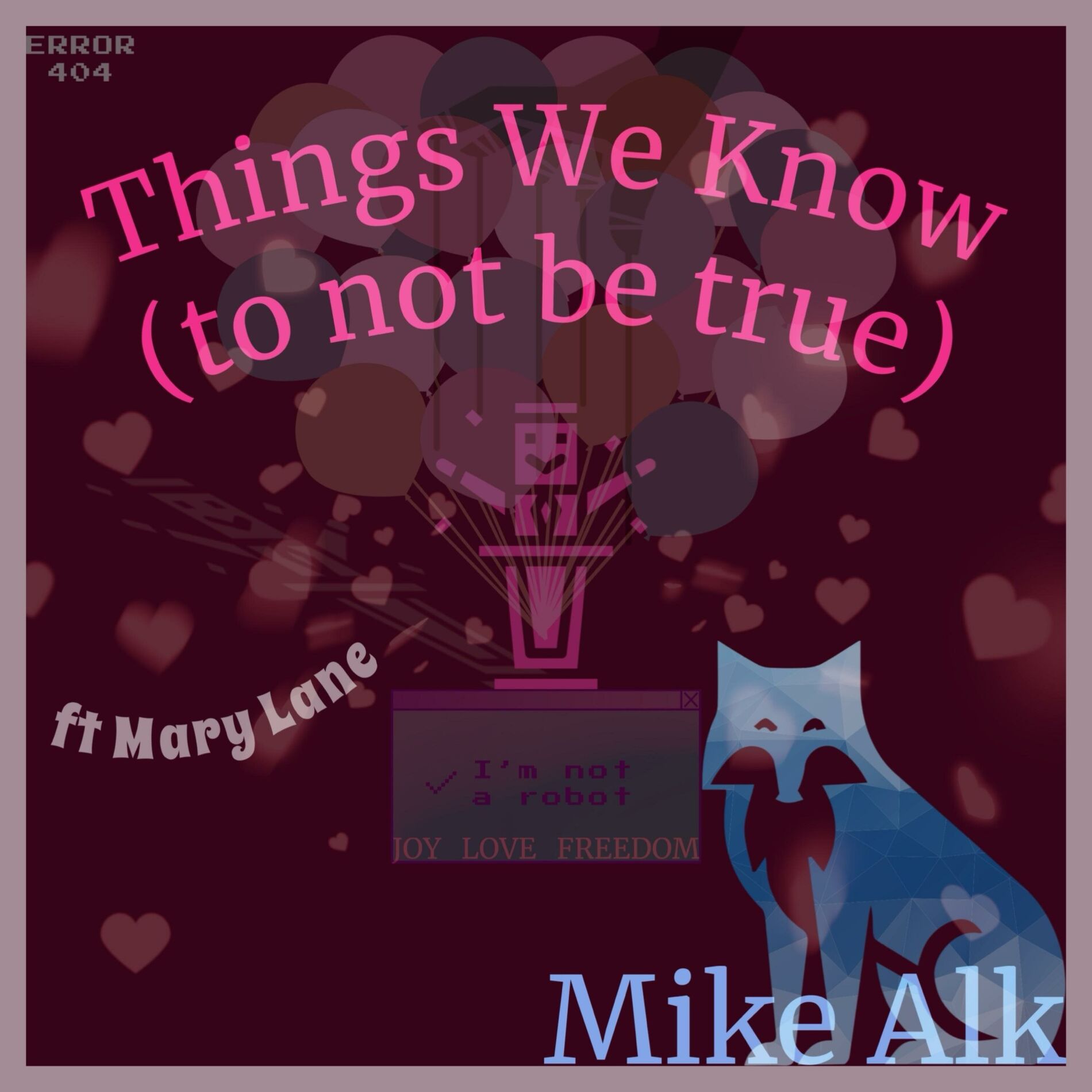 Album cover of Things We Know (to not be true) (feat. Mary Lane)