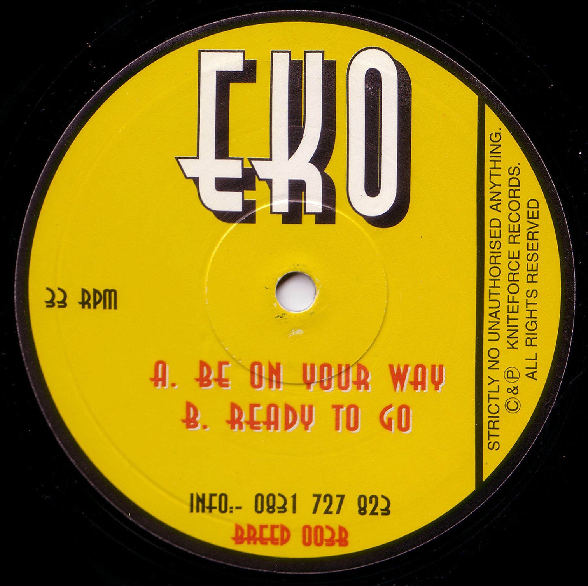 Album cover of Be On Your Way