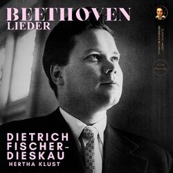 Cover of Beethoven: 27 Lieder by Dietrich Fischer-Dieskau (2024 Remastered, Berlin 1955)