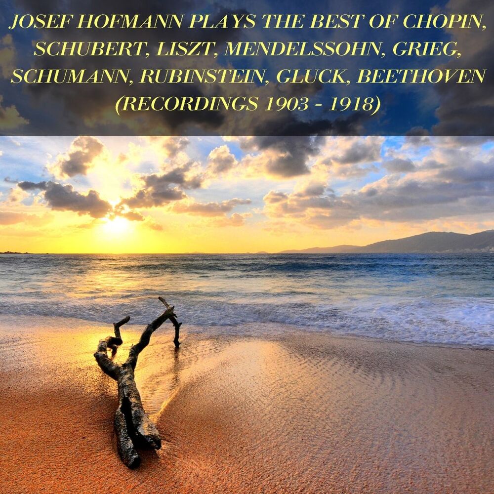 Picture of Josef Hofmann Plays the Best of Chopin, Schubert, Liszt, Mendelssohn, Grieg, Schumann, Rubinstein, Gluck, Beethoven